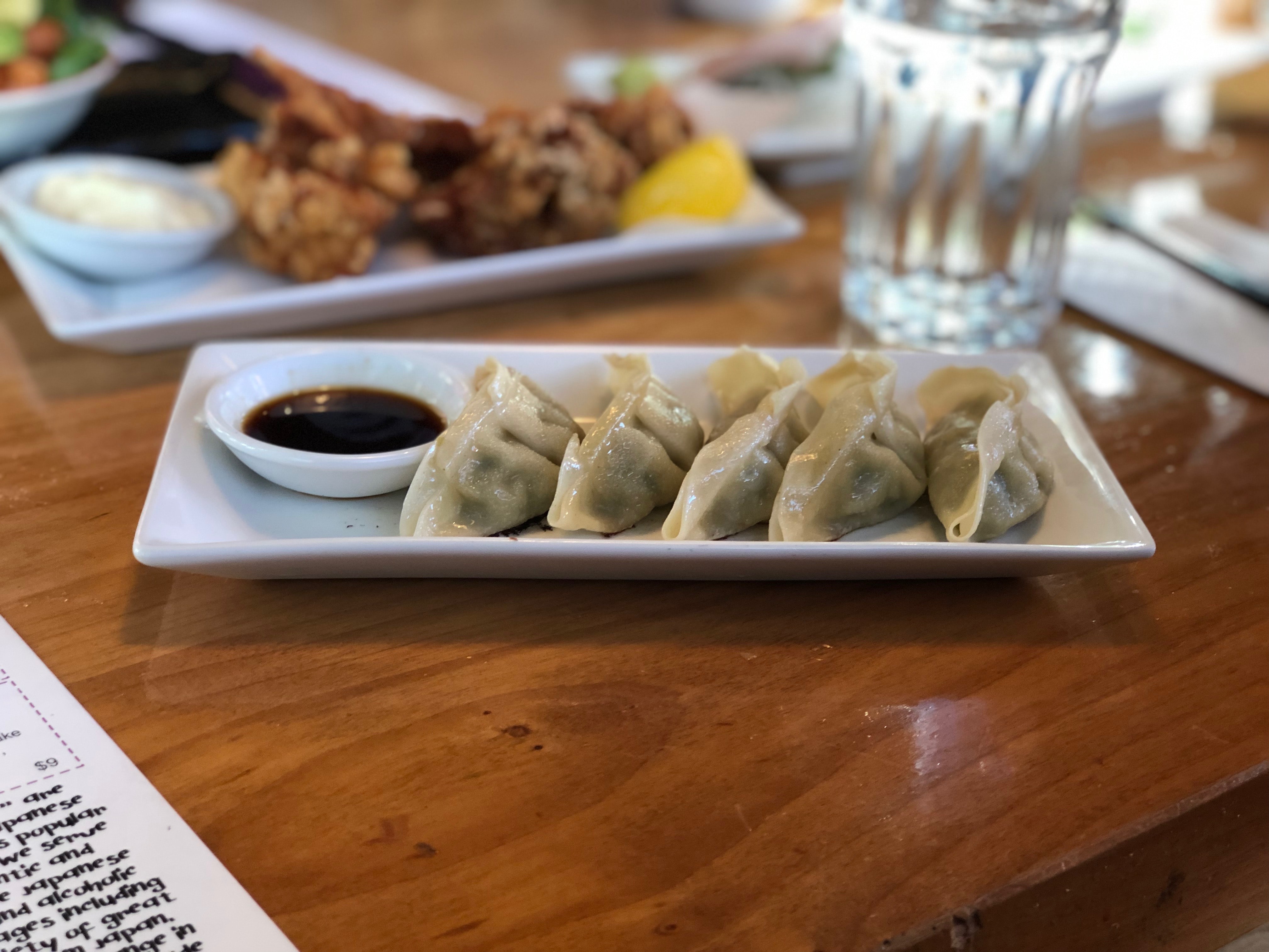 pork gyoza